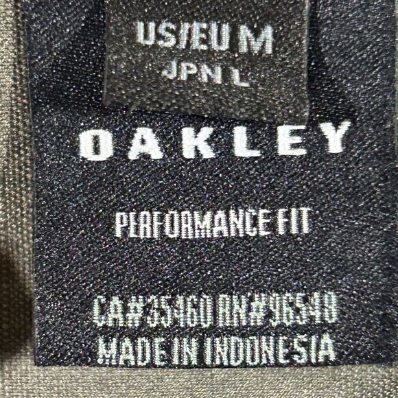 Oakley Men's M Performance Fit Button Up Shirt Rip Stop Quick Dry EUC - Picture 7 of 11